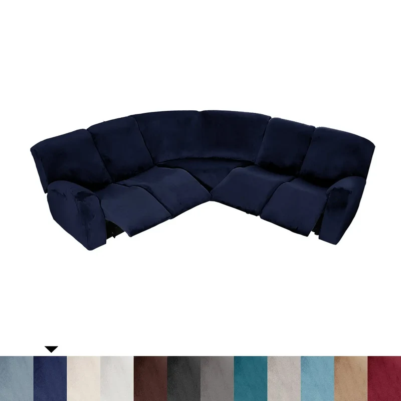 Housse Canapé Velours Moderne LUNARA