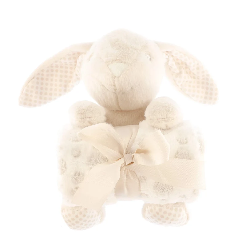Couverture Et Peluche Lapin
