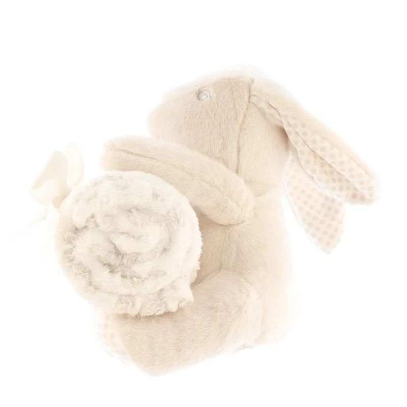 Couverture Et Peluche Lapin