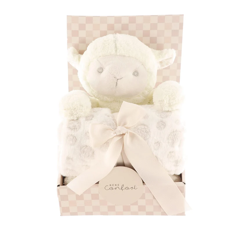 Couverture Et Peluche Mouton
