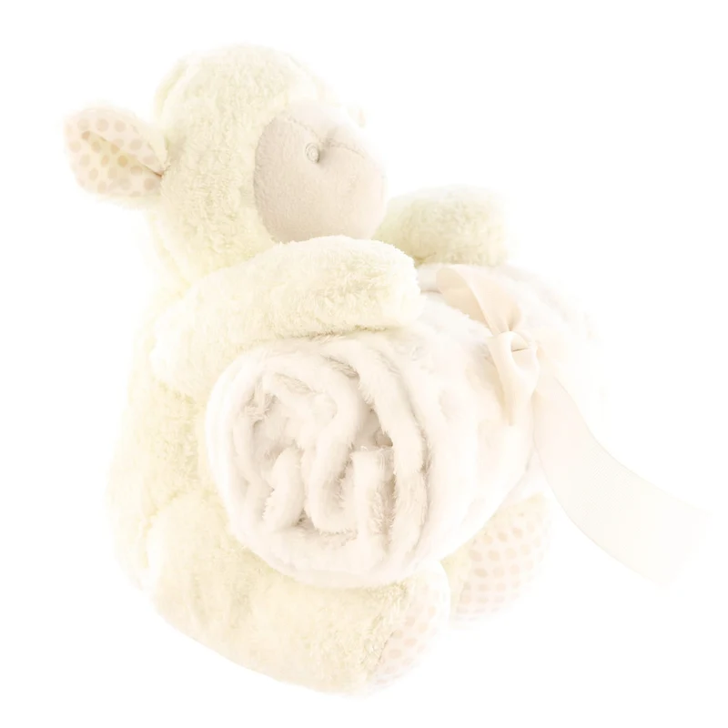 Couverture Et Peluche Mouton