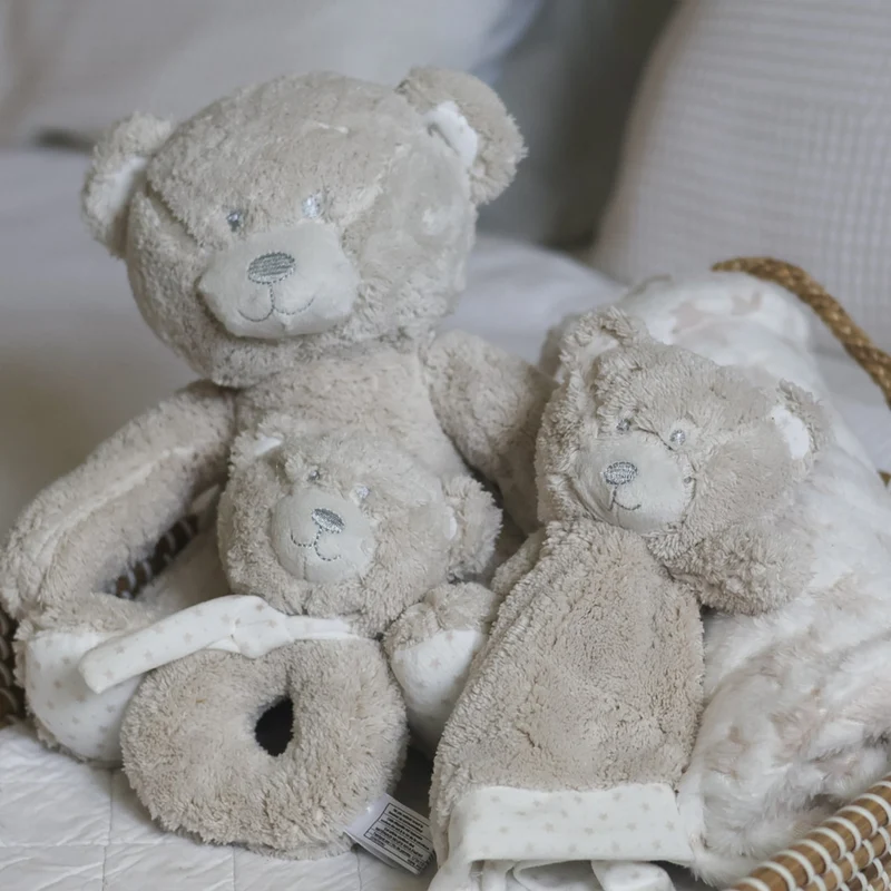 Couverture Et Peluche Ours