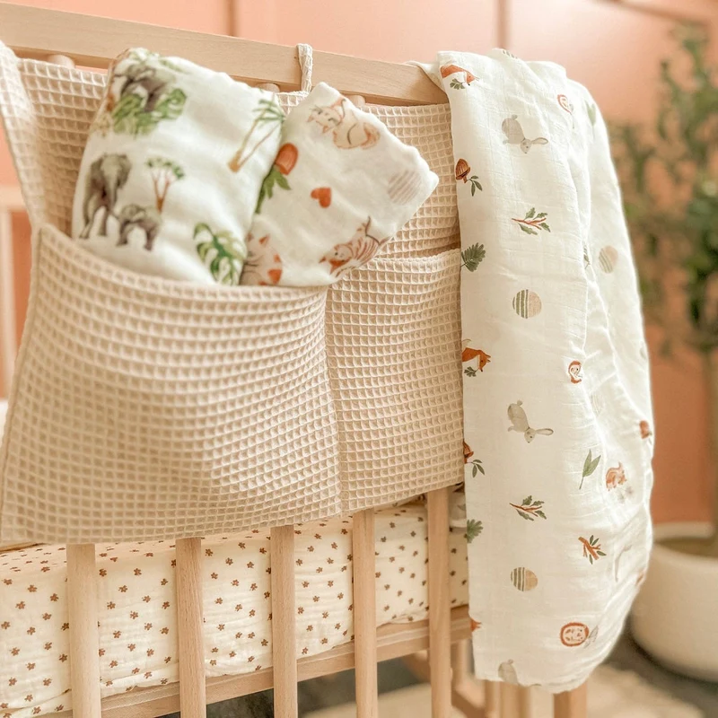 Couverture Mousseline Bambou - Chat