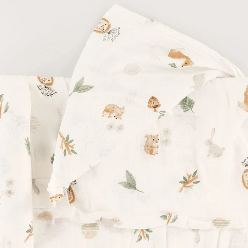 Couverture Mous Bambou Forêt