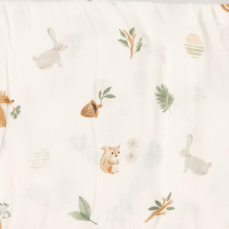 Couverture Mous Bambou Forêt