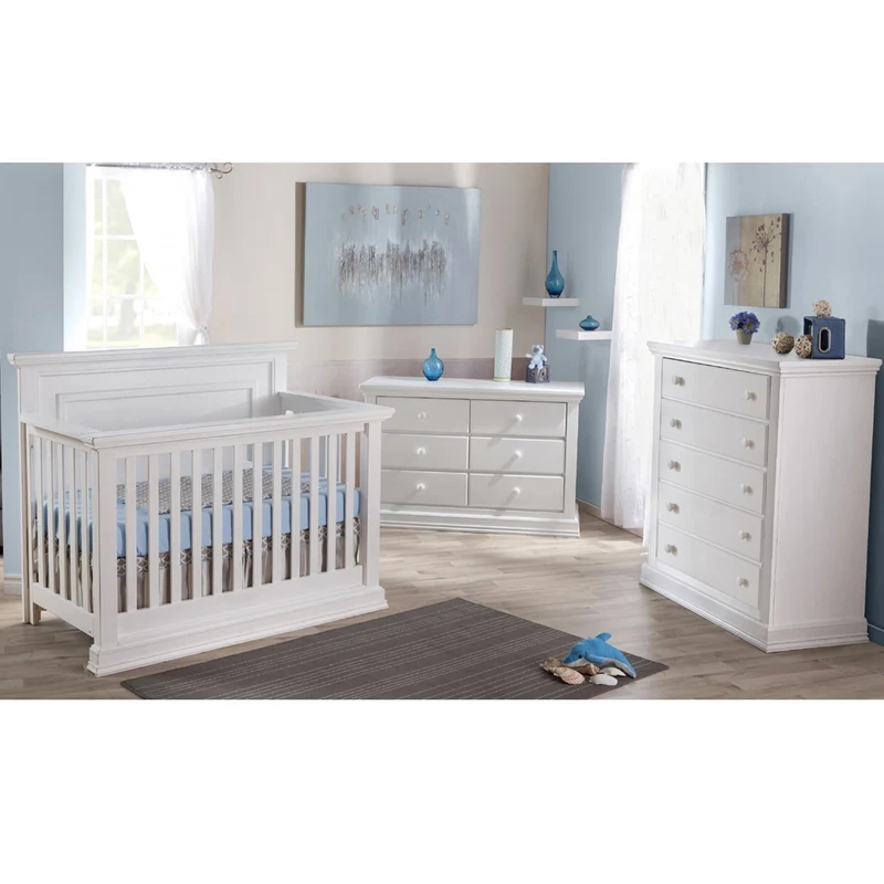 Couchette Convertible Modena - Blanc Vintage