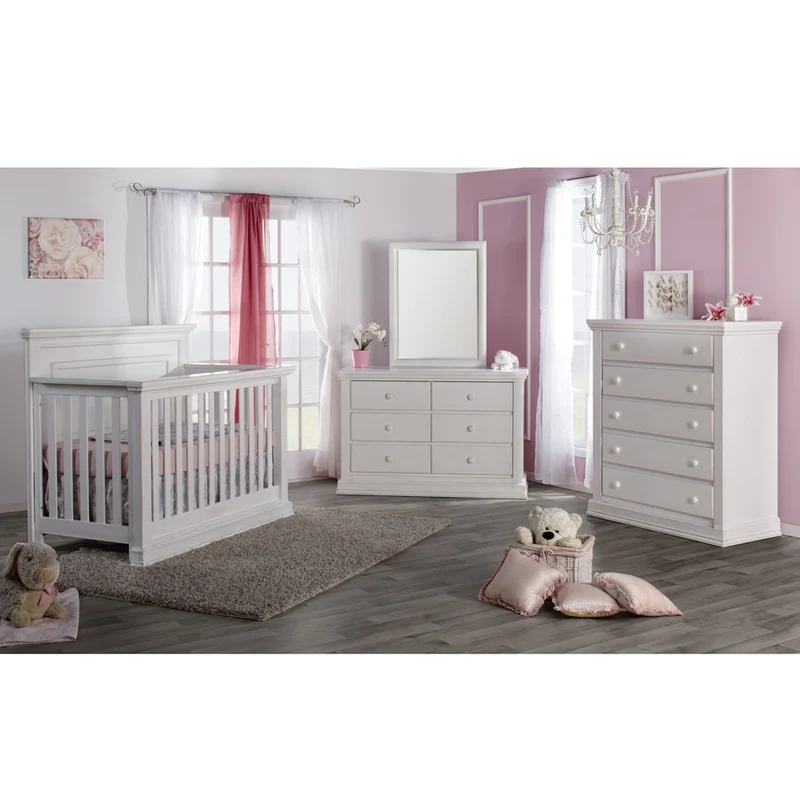 Couchette Convertible Modena - Blanc Vintage