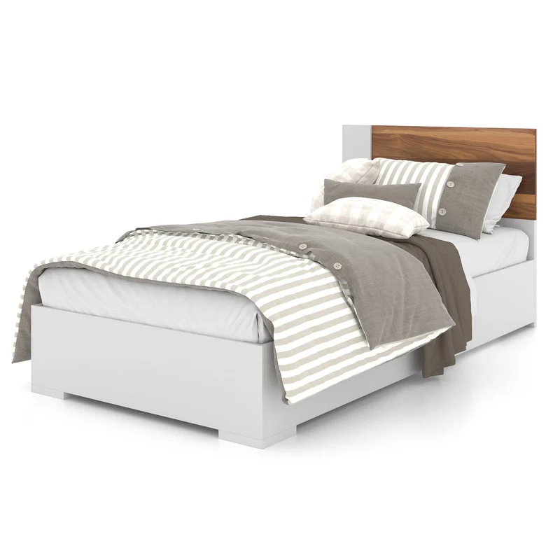 Lit Simple - Blanc Noyer
