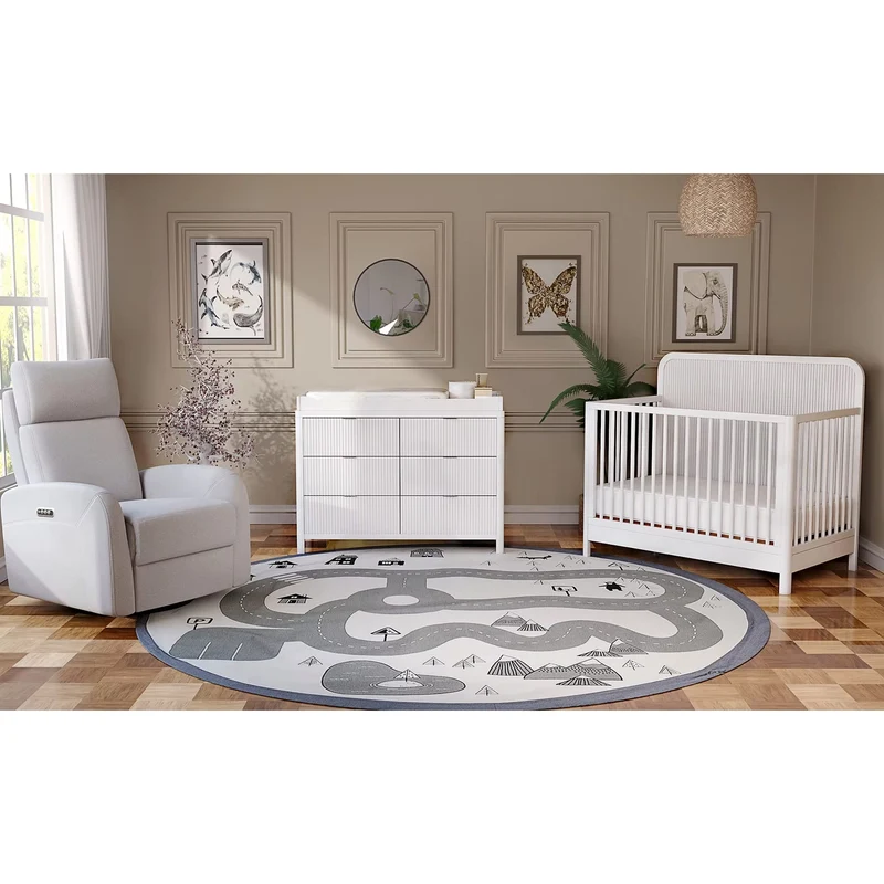 Couchette Convertible Milano - Blanc