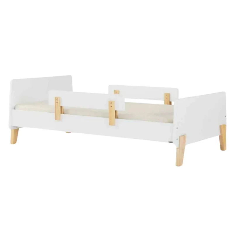 Lit de Transition Muse - Blanc/Naturel