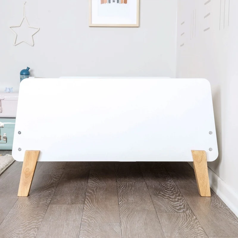 Lit de Transition Muse - Blanc/Naturel