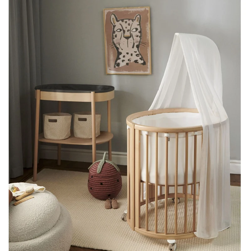 Mini Couchette Stokke® Sleepi™ V3 avec Matelas - Naturel