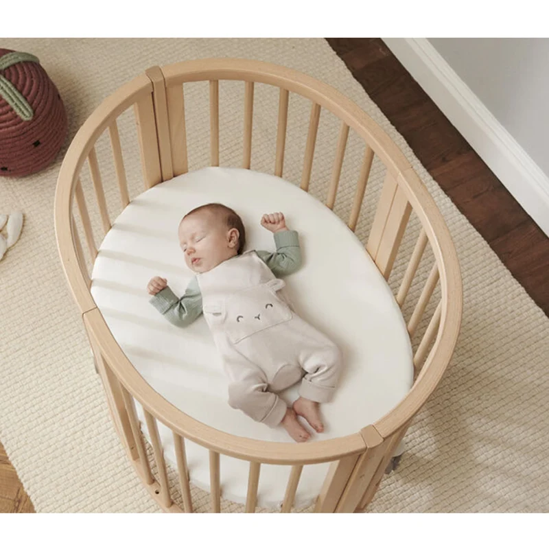 Mini Couchette Stokke® Sleepi™ V3 avec Matelas - Naturel