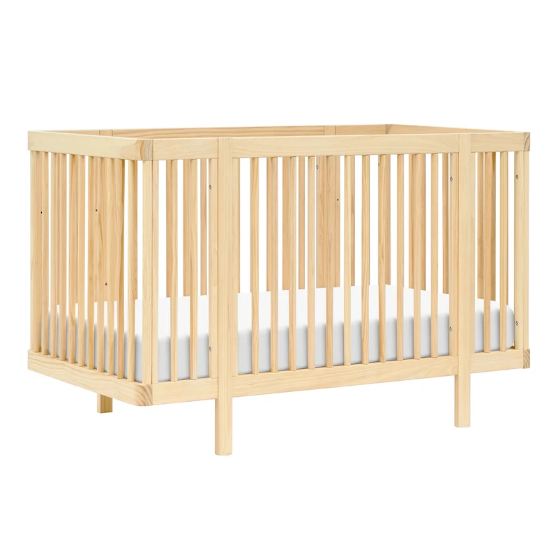 Couchette Convertible 8-en-1 Pogo avec kits de conversion - Blond