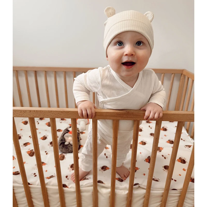 Literie 3 Morceaux Lit de bébé - Hérissons