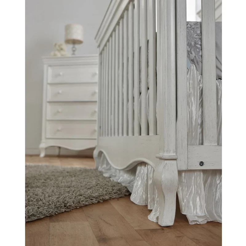 Couchette Convertible Diamante - Blanc Vintage
