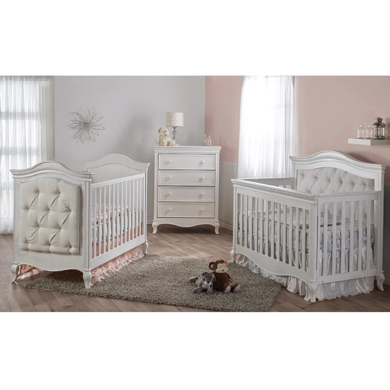 Couchette Convertible Diamante - Blanc Vintage
