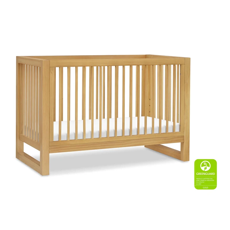 Couchette Convertible 3-en-1 Nantucket avec Kit de Conversion- Miel
