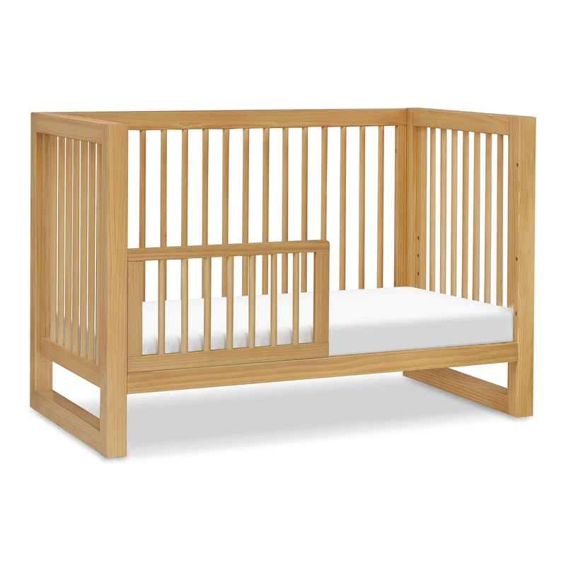 Couchette Convertible 3-en-1 Nantucket avec Kit de Conversion- Miel