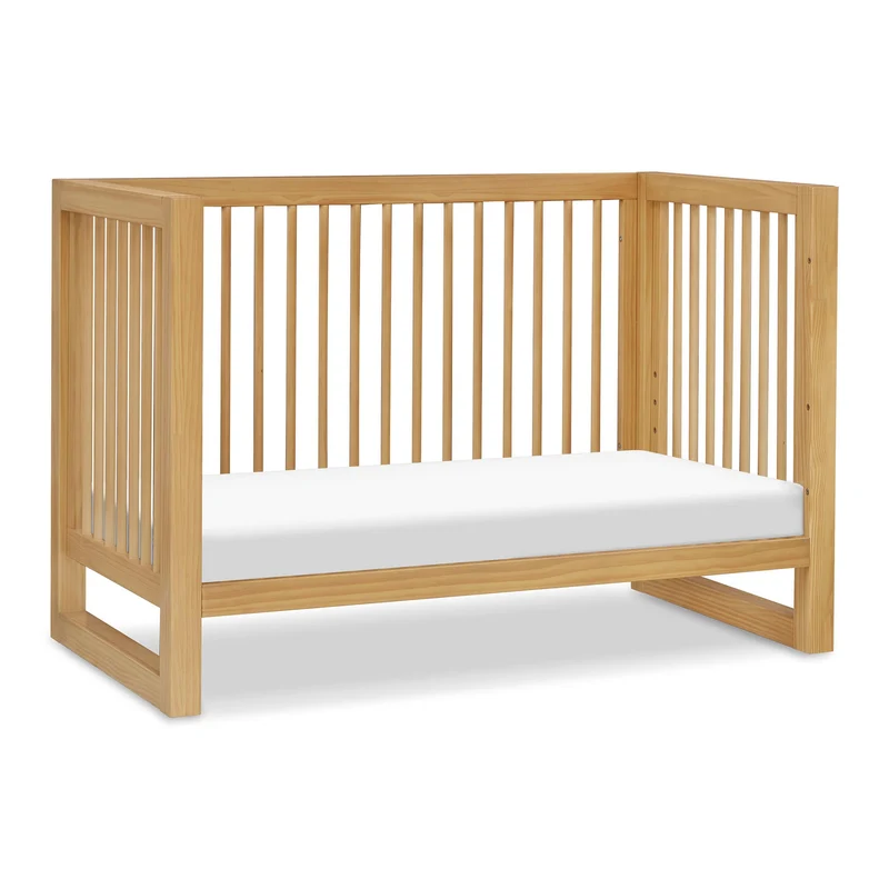 Couchette Convertible 3-en-1 Nantucket avec Kit de Conversion- Miel