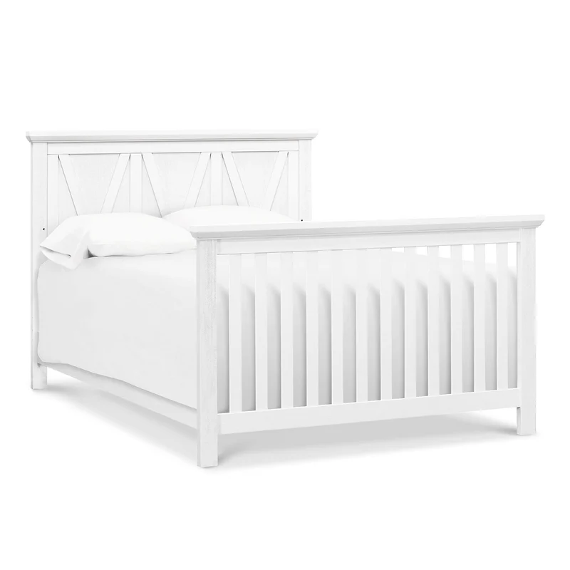 Couchette Évolutive 3 en 1 Emory Farmhouse - Blanc Lin
