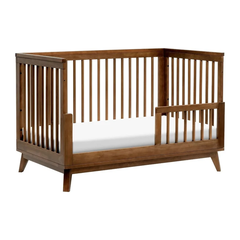Couchette Convertible 3 en 1 Scoot - Noyer Naturel