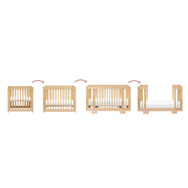 Couchette Convertible 8 en 1 Yuzu - Naturel