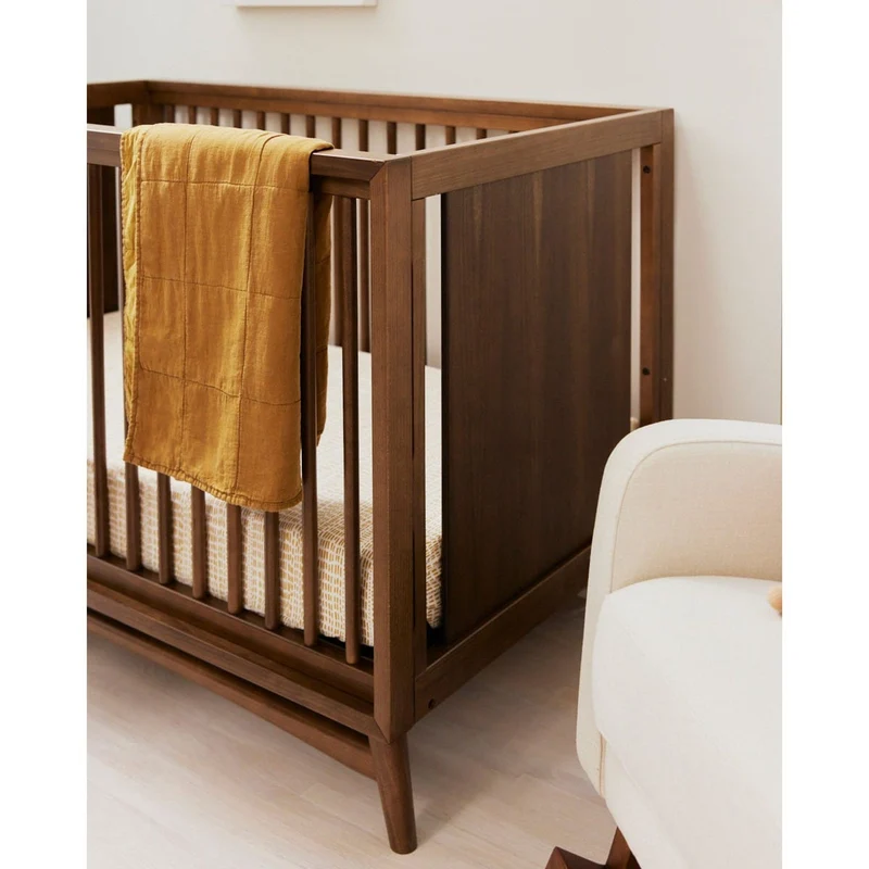 Couchette Convertible 3 en 1 Peggy - Noyer Naturel