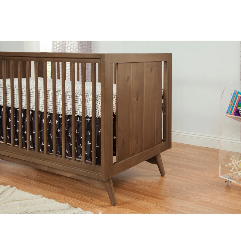 Couchette Convertible 3 en 1 Peggy - Noyer Naturel