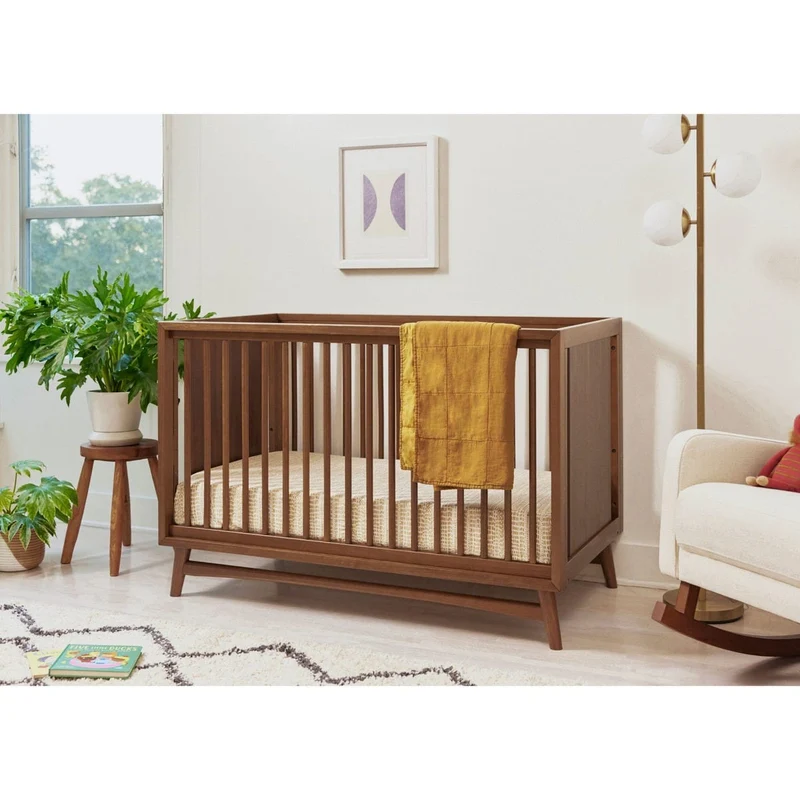 Couchette Convertible 3 en 1 Peggy - Noyer Naturel