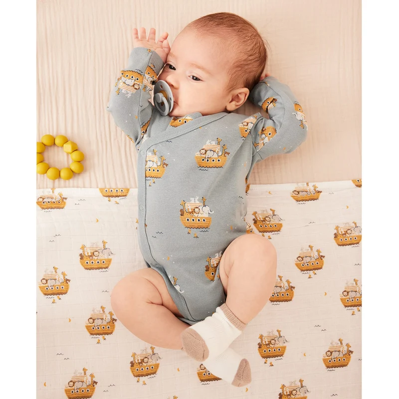 Couvertures (2) Mousselines - Lions