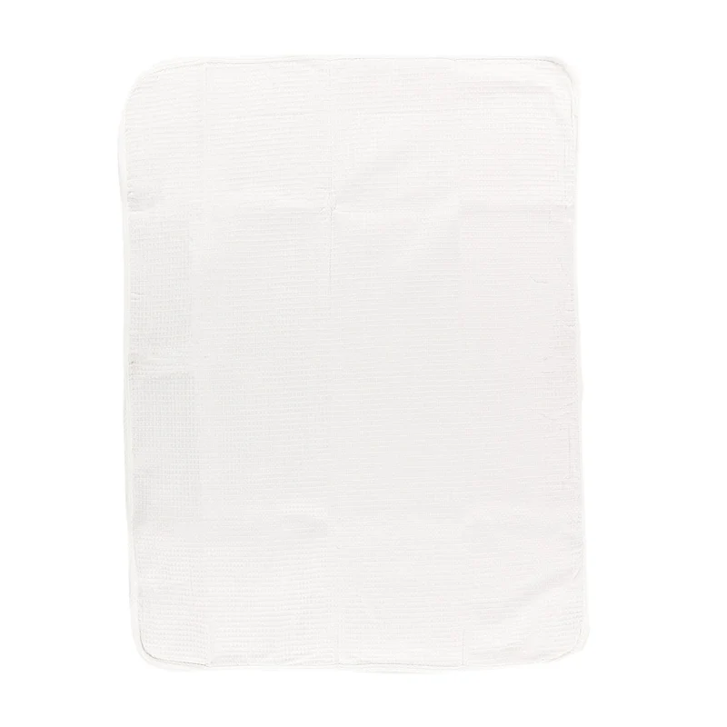 Couverture Mousseline Gaufré - Uni Gris