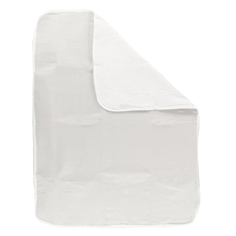 Couverture Mousseline Gaufré - Uni Gris