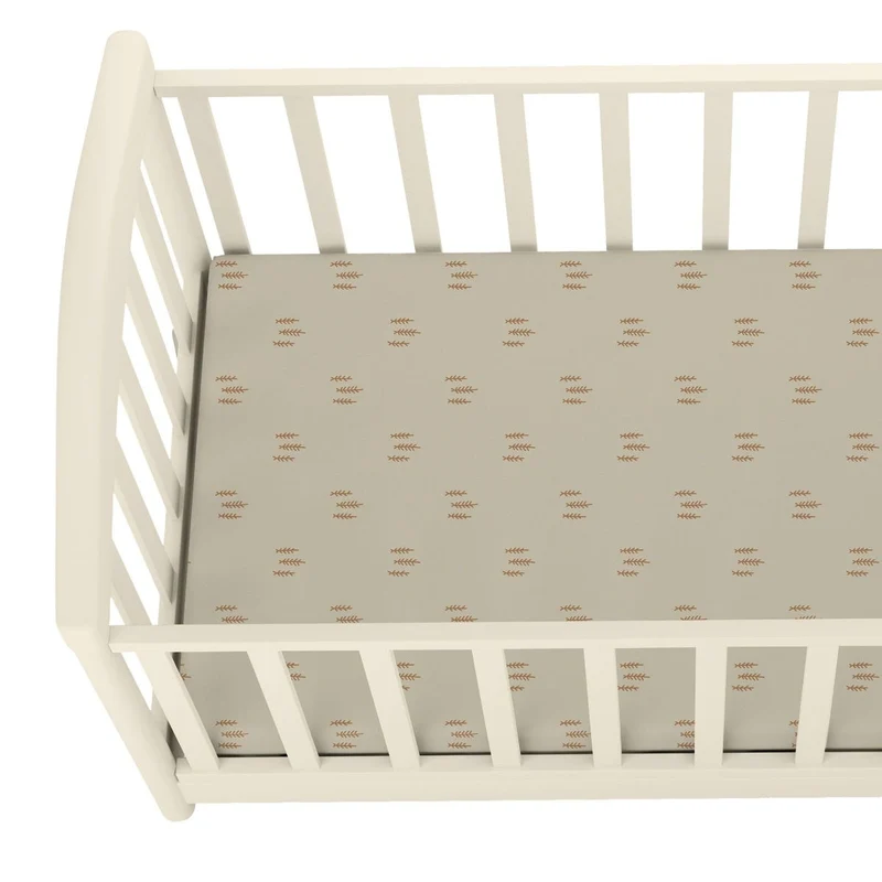 Drap Contour pour Lit de Bébé - Flanelle Pins