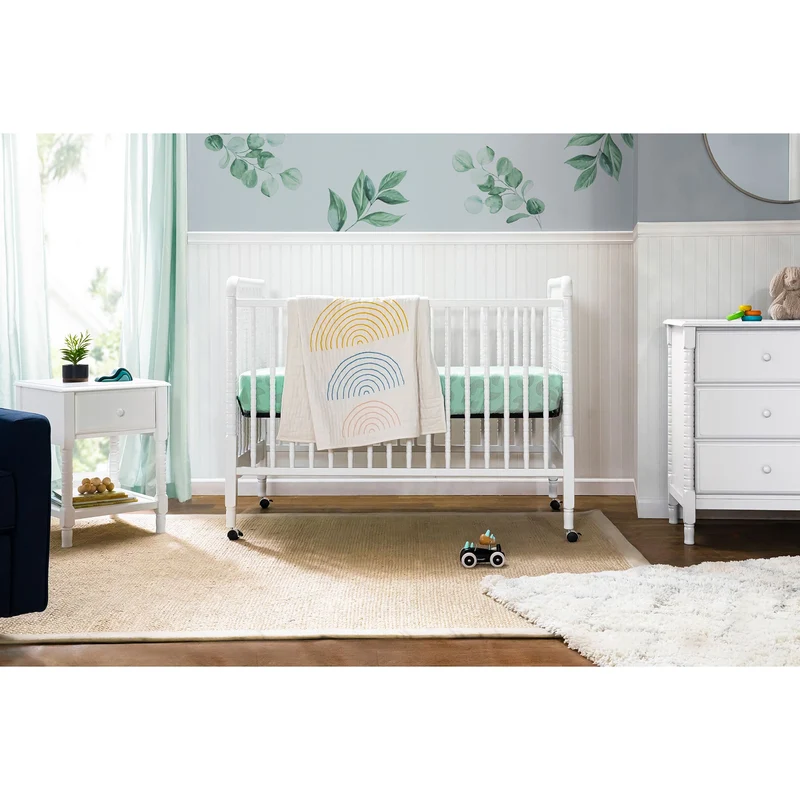 Couchette Convertible 3-en-1 Jenny Lind - Blanc