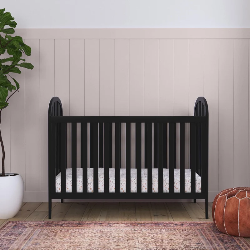 Couchette Convertible 3-en-1 Beau - Ébène