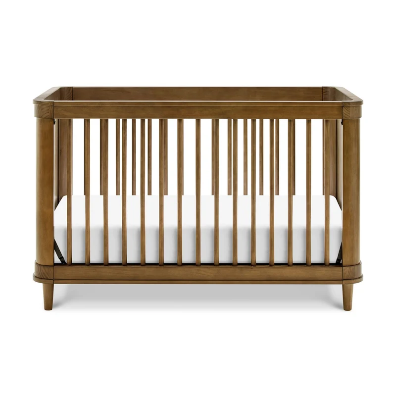 Couchette Convertible 3-en-1 Marin - Naturel Noyer