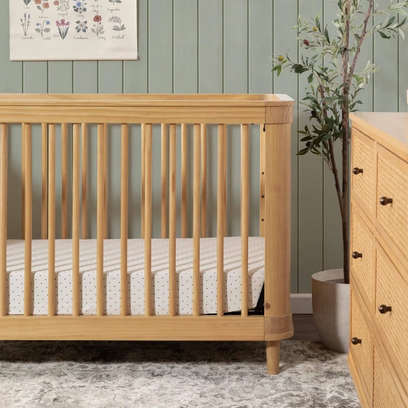 Couchette Convertible 3-en-1 Marin - Miel et Rotin