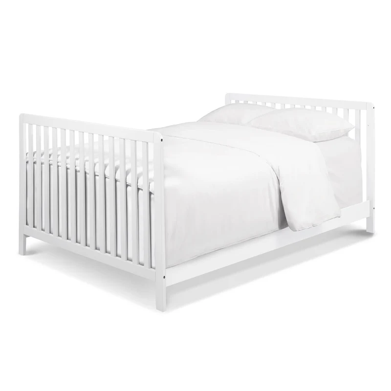 Couchette Convertible 4-en-1 Colby avec Tiroir Gigogne - Blanc