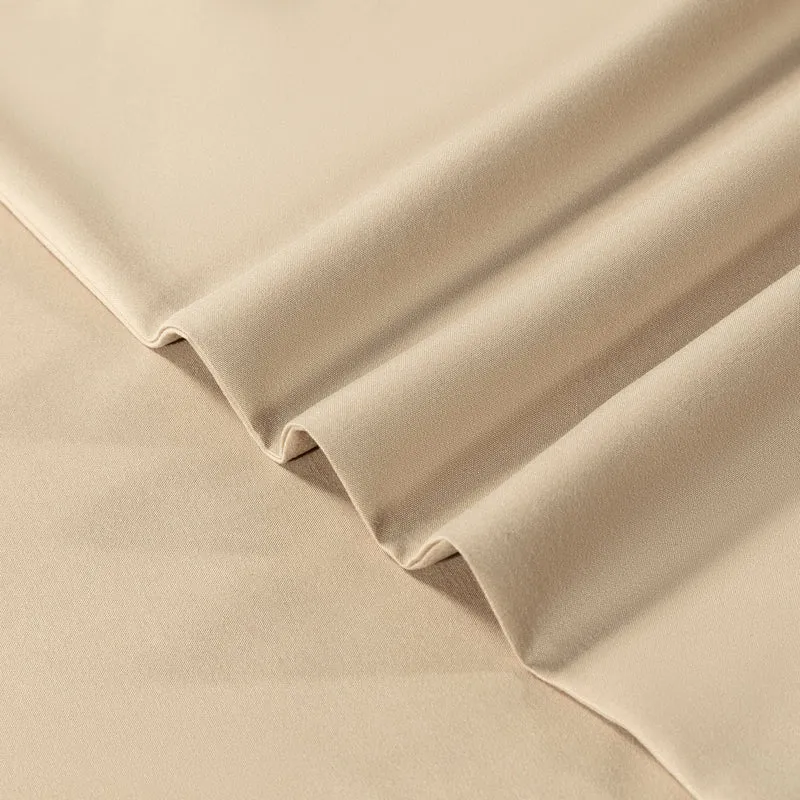 Ensemble Draps Lit Simple - Sable