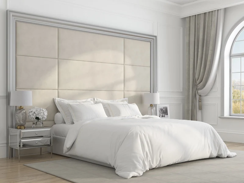 HOUSSE DE COUETTE PARIS SUR MESURE SATIN COTON BLANC 300TC