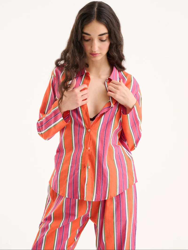 Haut de pyjama à manches longues
