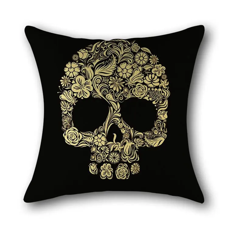 Housse de Coussin Scandinave SKULLFRAB