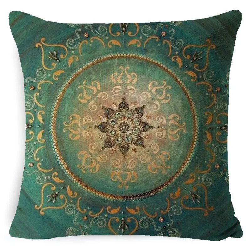 Housse de Coussin Mandala Rétro BOHO