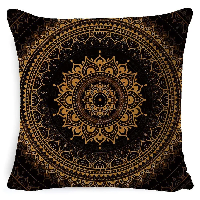 Housse de Coussin Mandala Rétro BOHO