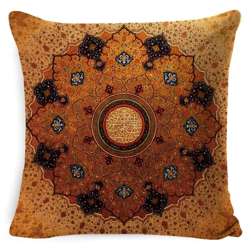 Housse de Coussin Mandala Rétro BOHO