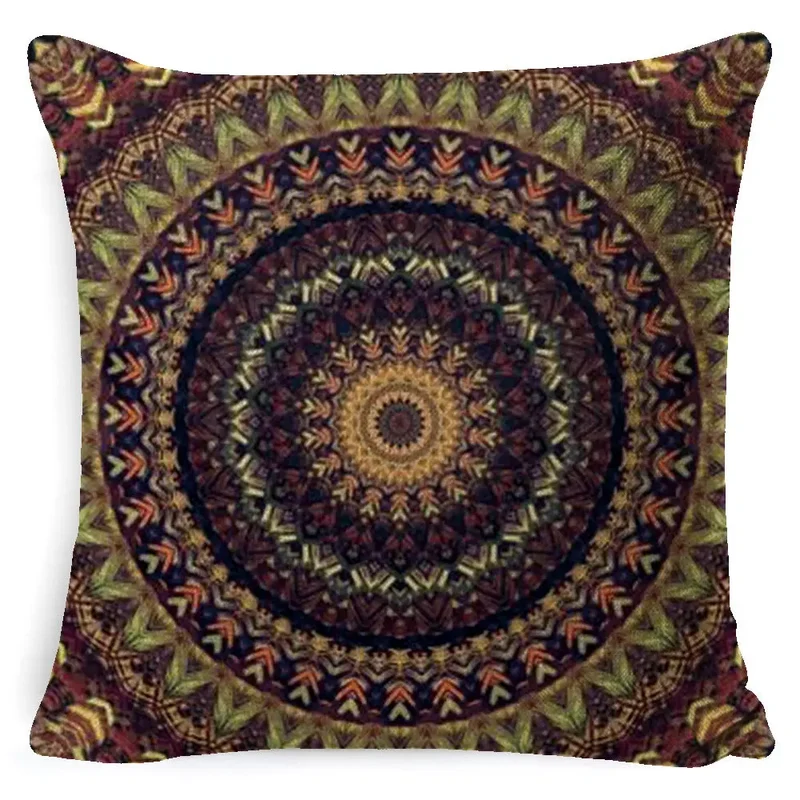 Housse de Coussin Mandala Rétro BOHO