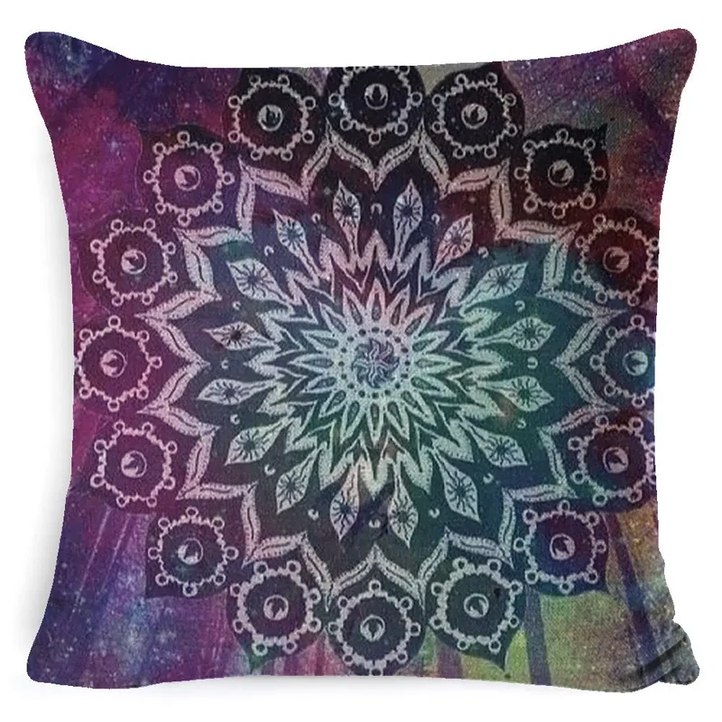 Housse de Coussin Mandala Rétro BOHO