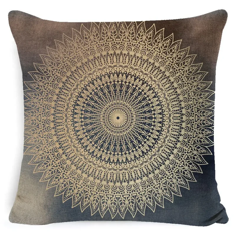 Housse de Coussin Mandala Rétro BOHO