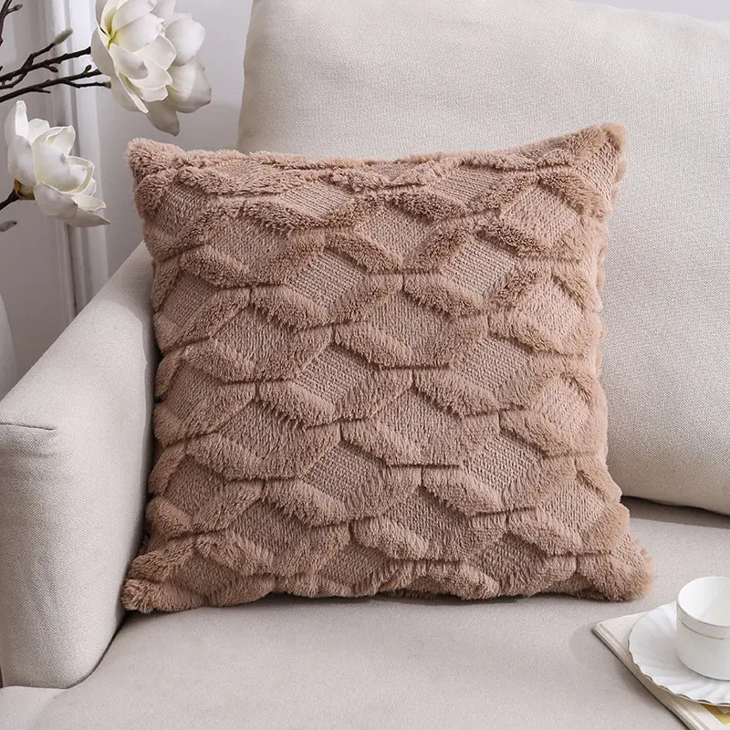 Housse de Coussin Velours Élégant NOORDY